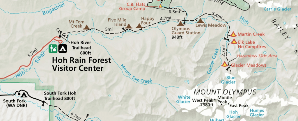 Best Backpacking Trip in Washington: Hoh River Trail to Blue Glacier Trail Guide